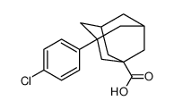 3-(4-Chlorophenyl)-1-adamantanecarboxylic acid 56531-62-5