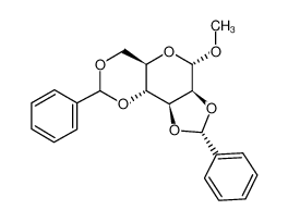 4148-71-4 甲基 2,3:4,6-二-O-苯亚甲基-Alpha-D-甘露糖苷