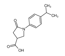 1-(4-异丙基)苄基-5-氧代吡咯啉-3-甲酸