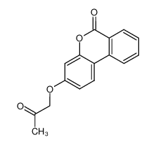 3-(2-氧代丙氧基)-6H-苯并[c]苯并吡喃-6-酮