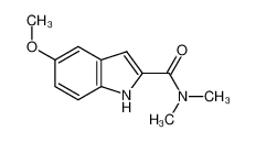 5-methoxy-N,N-dimethyl-1H-indole-2-carboxamide