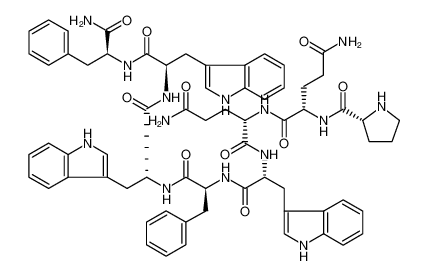 89457-20-5 structure, C66H74N14O10