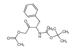 319914-34-6 1-acetoxy-3-<<(1,1-dimethylethoxy)carbonyl>amino>-4-phenyl-2-butanone