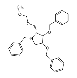 117736-94-4 (2R,3S,4R)-3,4-dibenzyloxy-2-(methoxymethoxy)methyl-N-benzylpyrrolidine