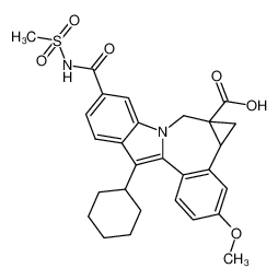 1033905-34-8 structure, C28H30N2O6S