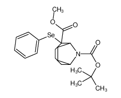 125736-08-5 9-O-tert-butyl 5-O-methyl 5-phenylselanyl-9-azabicyclo[4.2.1]nonane-5,9-dicarboxylate