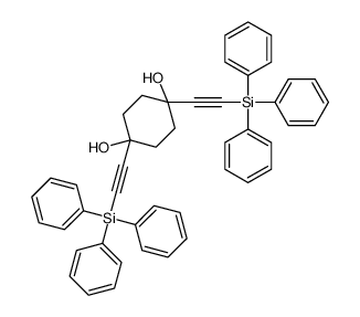 7224-93-3 spectrum, 1,4-bis(2-triphenylsilylethynyl)cyclohexane-1,4-diol