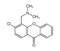 3-chloro-4-[(dimethylamino)methyl]xanthen-9-one 43159-86-0