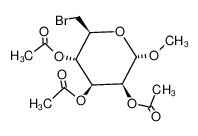 30589-67-4 structure, C13H19BrO8