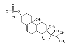 4080-06-2 structure, C21H34O6S