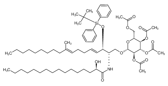 100933-63-9 structure, C65H103NO13Si