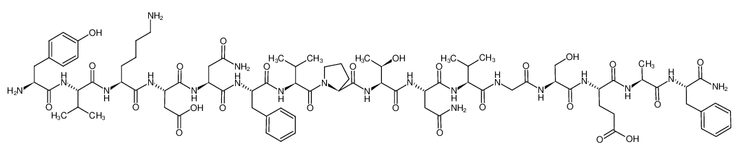 TYR-VAL-LYS-ASP-ASN-PHE-VAL-PRO-THR-ASN-VAL-GLY-SER-GLU-ALA-PHE-NH2