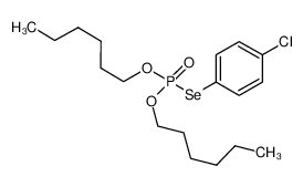 Se-4-chlorophenyl O,O-dihexyl phosphoroselenoate 1170322-30-1