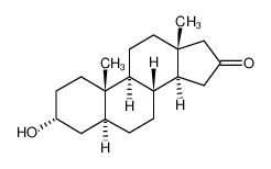 27741-16-8 spectrum, (3α,5α)-3-hydroxyandrostan-16-one