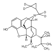 136781-89-0 structure, C29H37D4NO4