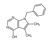 173458-77-0 spectrum, 4-hydroxy-5,6-dimethyl-7-benzyl-pyrrolo[2,3-d]pyrimidine