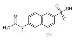 6-acetamido-4-hydroxynaphthalene-2-sulfonic acid 6361-41-7