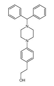 2-(4-(4-benzhydryl-1-piperazinyl)phenyl)ethyl alcohol 116308-40-8