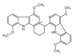 112503-87-4 structure, C30H29N4O4+