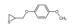 3210-68-2 spectrum, 3-(4-methoxyphenoxy)propyl-1,2-episulfide