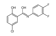 634186-48-4 structure, C13H8ClF2NO2