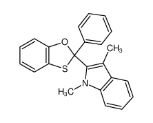 111123-04-7 1,3-dimethyl-2-(2-phenylbenzo[d][1,3]oxathiol-2-yl)-1H-indole