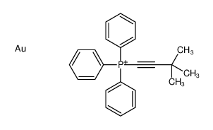 91884-26-3 3,3-dimethylbut-1-ynyl(triphenyl)phosphanium,gold