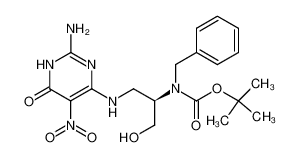 142811-47-0 spectrum, 2-amino-6-[[2'(R)-[N-(tert-butoxycarbonyl)-N-benzylamino]-3'-hydroxypropyl]amino]-5-nitro-4(3H)-pyrimidinone