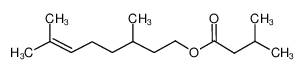 CITRONELLYL ISOVALERATE 68922-10-1