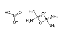 62048-58-2 structure, H9N5O5Pt2++