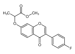 131814-59-0 structure, C19H15FO5