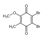 77357-44-9 2,3-Dibromo-5-methoxy-6-methyl-1,4-benzoquinone