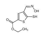 74598-08-6 (E)-5-ethoxycarbonyl-2-mercaptothiophen-3-carbaldoxime