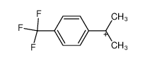 22666-73-5 structure, C10H10F3+