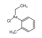 53980-31-7 chloro-ethyl-(2-methylphenyl)arsane