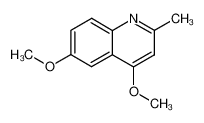 75896-60-5 spectrum, 4,6-dimethoxy-2-methyl-quinoline