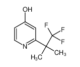 2-(1,1,1-trifluoro-2-methylpropan-2-yl)-1H-pyridin-4-one 1357476-66-4