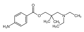 94-15-5 4-氨基苯甲酸 3-二乙氨基-2,2-二甲基丙酯