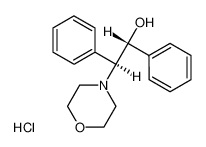 (1R,2S)-2-morpholin-4-yl-1,2-diphenylethanol,hydrochloride 6267-66-9