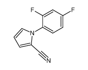 136773-61-0 spectrum, 1-(2,4-difluorophenyl)-1H-pyrrole-2-carbonitrile