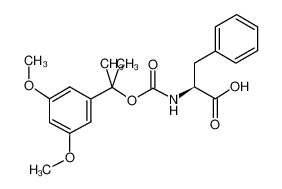 (2S)-2-[2-(3,5-dimethoxyphenyl)propan-2-yloxycarbonylamino]-3-phenylpropanoic acid 39508-07-1