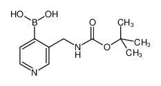 (3-([(Tert-丁氧基羰基)氨基]甲基)吡啶-4-基)硼酸