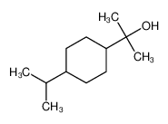 2-(4-propan-2-ylcyclohexyl)propan-2-ol 62435-07-8