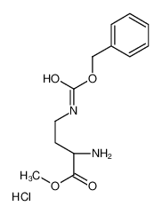 methyl (2S)-2-amino-4-(benzyloxycarbonylamino)butanoate hydrochlo ride 10270-79-8