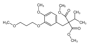 1381757-31-8 dimethyl-2(4-methoxy-3-(3-methoxypropyloxy)-benzyl)-2-isopropyl malonate