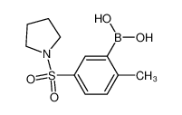 2-甲基-5-(吡咯啉-1-基磺酰)苯基硼酸