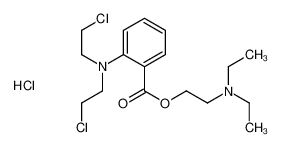 24813-09-0 structure, C17H27Cl3N2O2