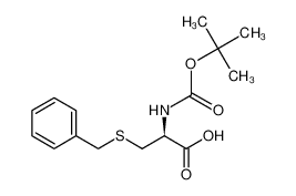 N-(叔丁氧羰基)-S-(苯基甲基)-D-半胱氨酸