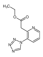 ethyl 2-[3-(tetrazol-1-yl)pyridin-2-yl]acetate