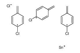 38480-71-6 structure, C21H21Cl4Sn